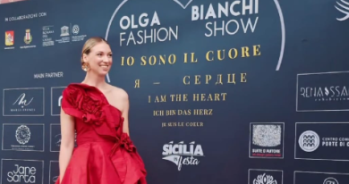 Rosa Platania protagonista all’“Olga Bianchi Fashion Show” nel cuore UNESCO di Piazza Armerina