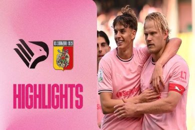 Palermo-Catanzaro 3-2, gli highlights del match | VIDEO