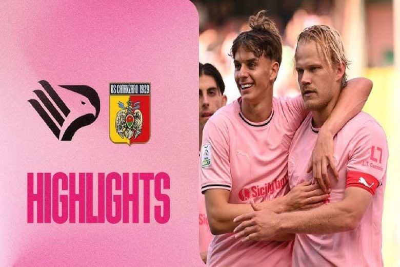 Palermo-Catanzaro 3-2, gli highlights del match | VIDEO