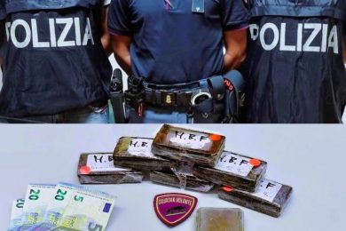 Caltanissetta, 620 grammi di hashish nascosti in casa: ventenne arrestato
