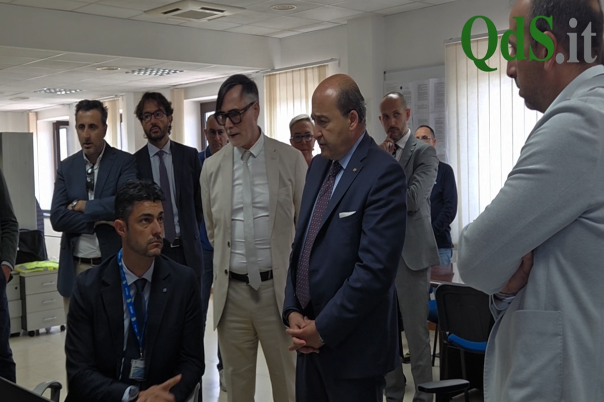 VIDEO | Viabilità e non solo, il Prefetto Signoriello in visita alla Sala operativa dell’Anas di Catania