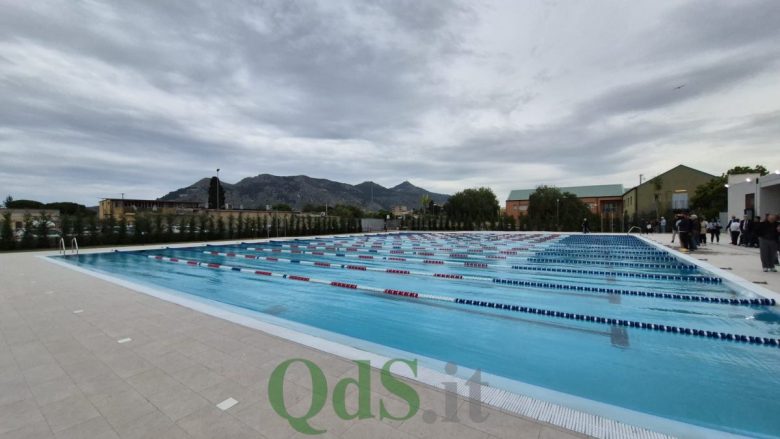 Palermo, finalmente inaugurata la piscina di Fondo Raffo allo Zen