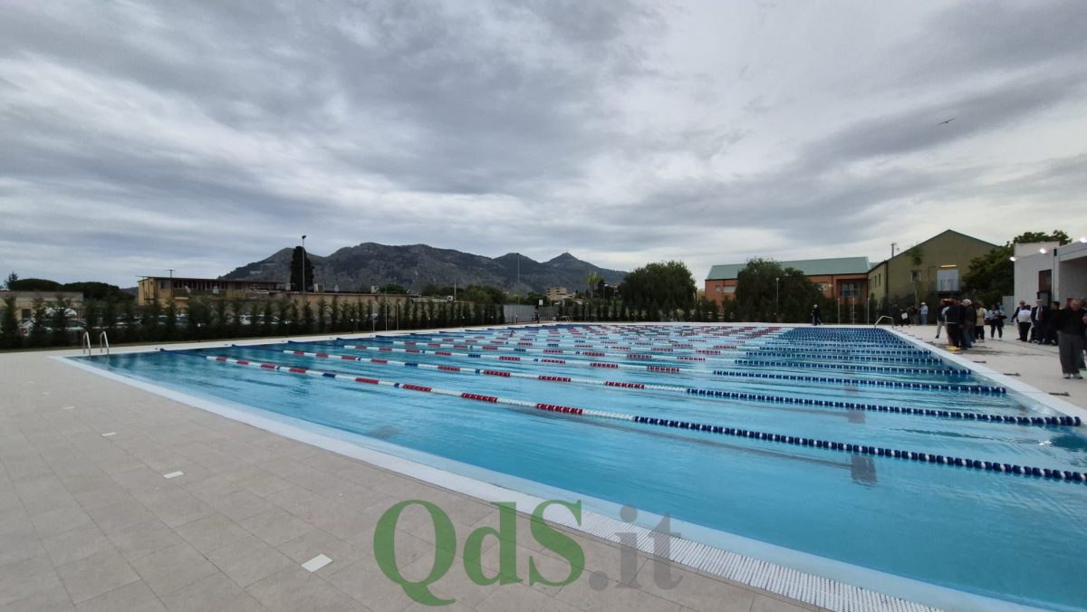 Palermo, finalmente inaugurata la piscina di Fondo Raffo allo Zen
