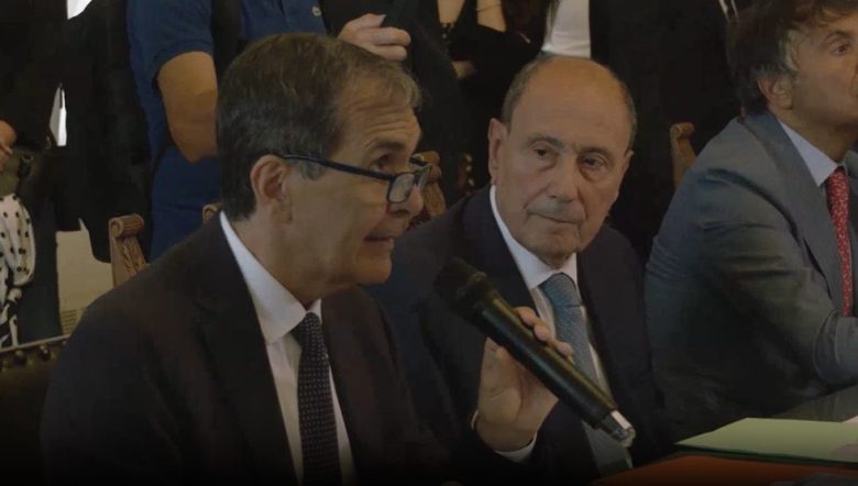 VIDEO | Riqualificazione della zona industriale di Catania, le parole del sindaco Trantino e del presidente Schifani