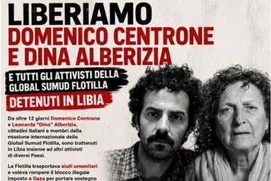 Flotilla, lanciata petizione per liberare attivisti detenuti in Libia