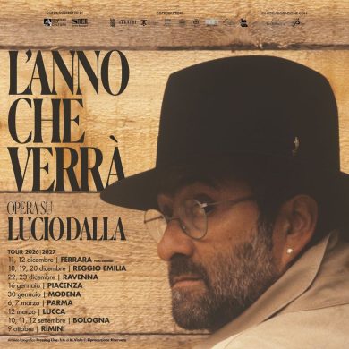 A dicembre nei teatri “L’Anno che verrà” l’opera su Lucio Dalla
