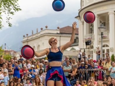Dal 12 giugno “Asfaltart” festeggia 20 anni con 200 spettacoli a Merano