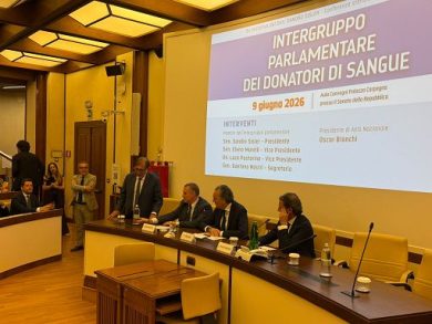 Salute, nasce l’intergruppo parlamentare dei donatori di sangue