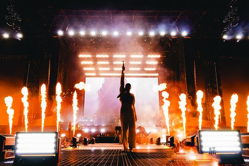 Achille Lauro show all’Olimpico: lo sogno da 25 anni, magia bellissima