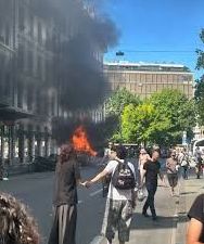 G7, scontri tra manifestanti anti summit e polizia a Ginevra