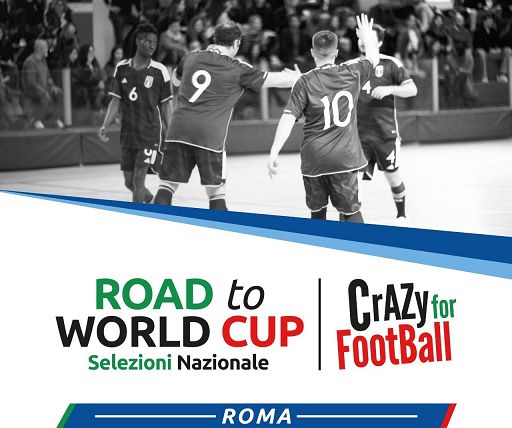 selezioni nazionale crazy for football domani a roma 18 giugno 202