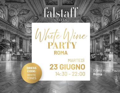 Vino, “Falstaff White Wine Party” debutta a Roma con 54 Cantine