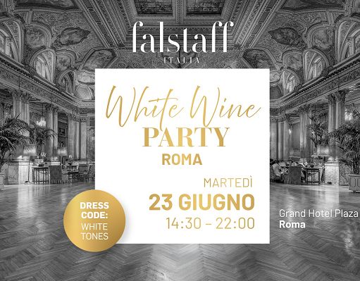 Vino, “Falstaff White Wine Party” debutta a Roma con 54 Cantine