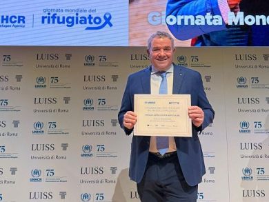 Vino, Cantina Arnaldo Caprai premiata per la quarta volta dall’UNHCR
