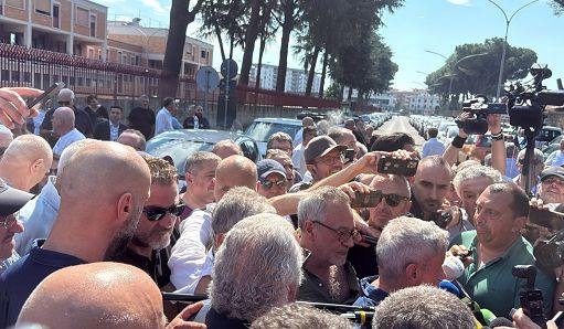 Alemanno è uscito dal carcere di Rebibbia