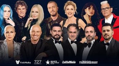 Musica, da Cuccarini a Raf, torna a Malta “Una Notte Con Le Stelle”
