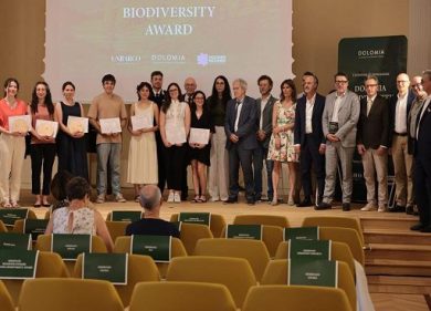 Prima edizione “Dolomia Biodiversity Award” premia tre studenti