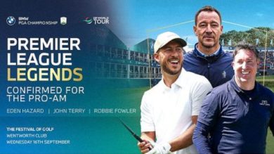 Golf, leggende della Premier League al Bmw Pga Championship Celebrity Pro-Am