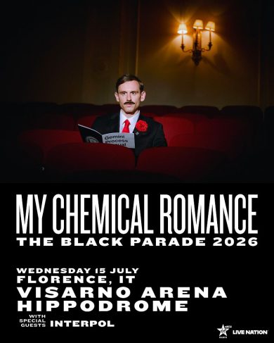 I My Chemical Romance a Firenze per unica data italiana del tour
