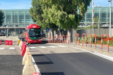 Aeroporto Fontanarossa, cambia la viabilità interna: corsie riservate e controlli h24 della Municipale