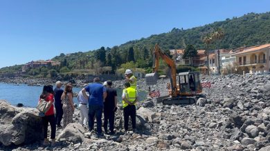 Santa Tecla pronta al ripristino post ciclone: ecco la situazione a Scalo Pennisi e spiaggia Cocole