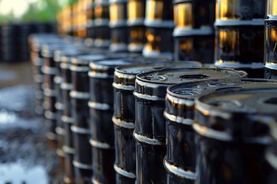 Scende ancora il prezzo del petrolio, Brent a 82,65 dollari al barile