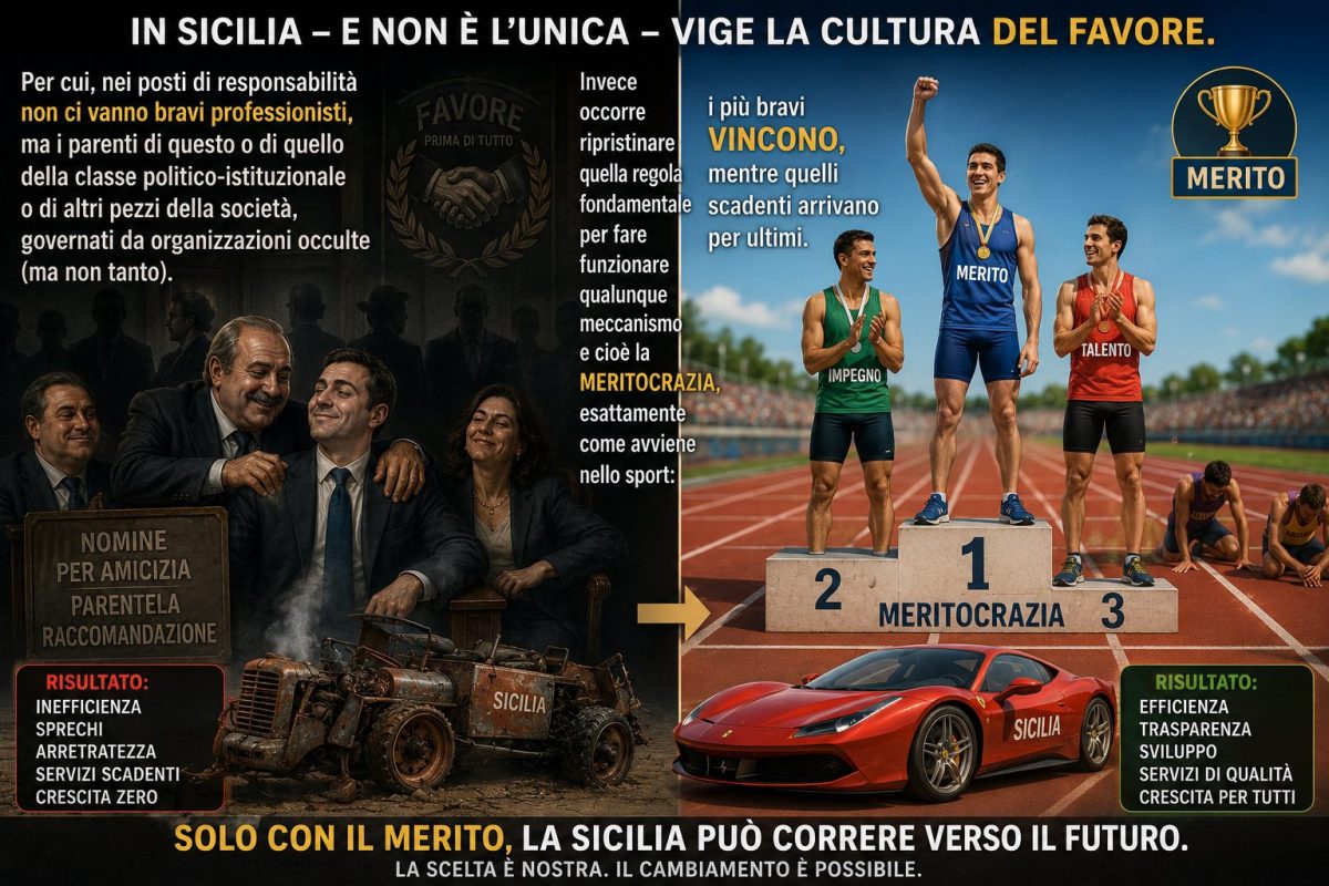 La cultura del favore ha rovinato la Sicilia La cultura del favore ha rovinato la Sicilia