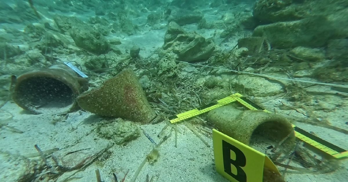 Lampedusa, i fondali restituiscono nuovi e antichi reperti archeologici Lampedusa, i fondali restituiscono nuovi e antichi reperti archeologici