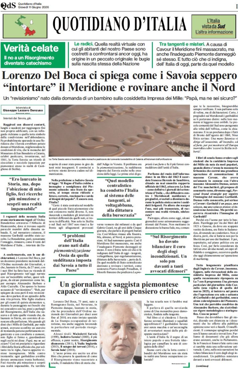 Un Paese inceppato dal 1861: il dossier del Quotidiano d’Italia racconta perché l’Italia non decolla Un Paese inceppato dal 1861: il dossier del Quotidiano d’Italia racconta perché l’Italia non decolla