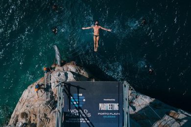 Sardegna, a Porto Flavia va in scena la Coppa del mondo di high diving