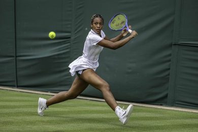 Tennis, Tyra Grant esce (a testa alta) da Wimbledon