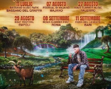 Tony Boy, al via l’11 luglio da Bassano del Grappa il Summer Tour 2026