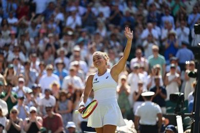 Tennis, Paolini fuori ai quarti a Wimbledon