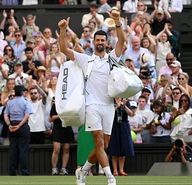 Wimbledon, Djokovic: “Sinner, una prestazione magistrale”