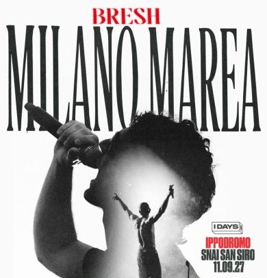 Bresh nel 2027 porterà il suo mare a Milano sabato 11 settembre