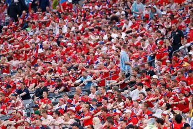 Calcio, in 90.000 accolgono la Norvegia al rientro a Oslo