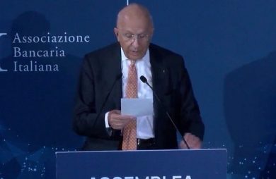 Patuelli (Abi): in Italia le banche fanno più della loro parte