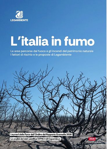 Legambiente: Quasi 500 i roghi e 9.545 gli ettari andati in fumo