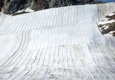 In Val Senales teli in cellulosa contro scioglimento della neve