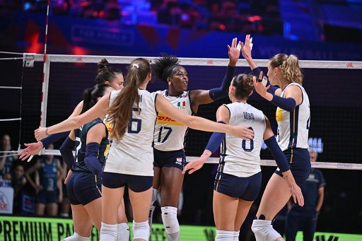 Pallavolo, l’Italia fermata dal Brasile in semifinale di Nations