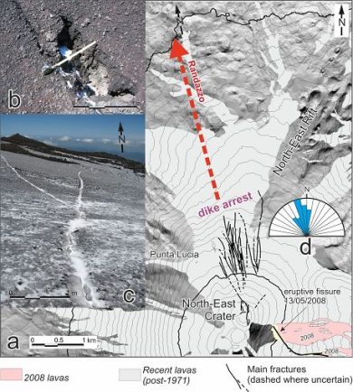 Etna, Ingv: studio caso del 2008 per comprendere propagazione intrusioni magmatiche