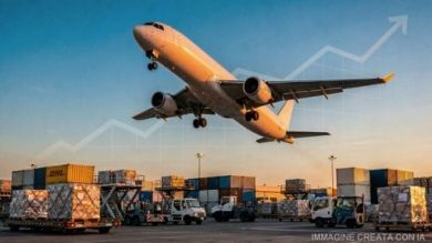 Aerei, Iata: a giugno traffico merci in aumento del +8,5%