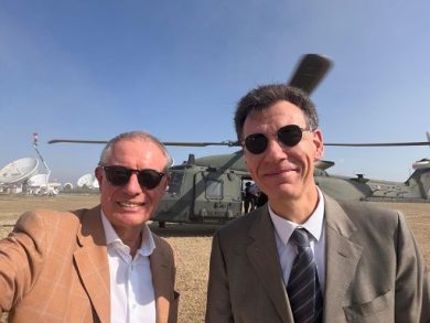 Aerospazio, Urso al Fucino con il ministro francese Baptiste