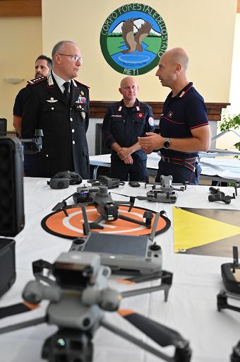 Carabinieri: a Terni il primo workshop operativo sui droni