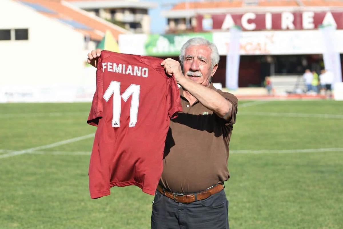 Lutto ad Acireale, morto Ciro Femiano: ex calciatore e dirigente granata, era da sempre legato alla città