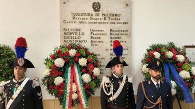 Via D’Amelio, la cerimonia silenziosa in onore ai caduti 34 anni dopo le stragi dei misteri