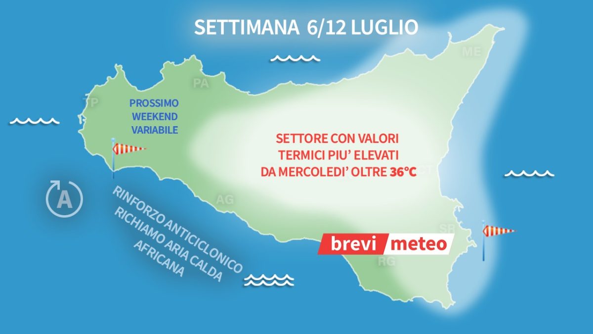 Meteo, in Sicilia temperature bollenti e umidità insopportabile per il mese di luglio: le previsioni Meteo, in Sicilia temperature bollenti e umidità insopportabile per il mese di luglio: le previsioni