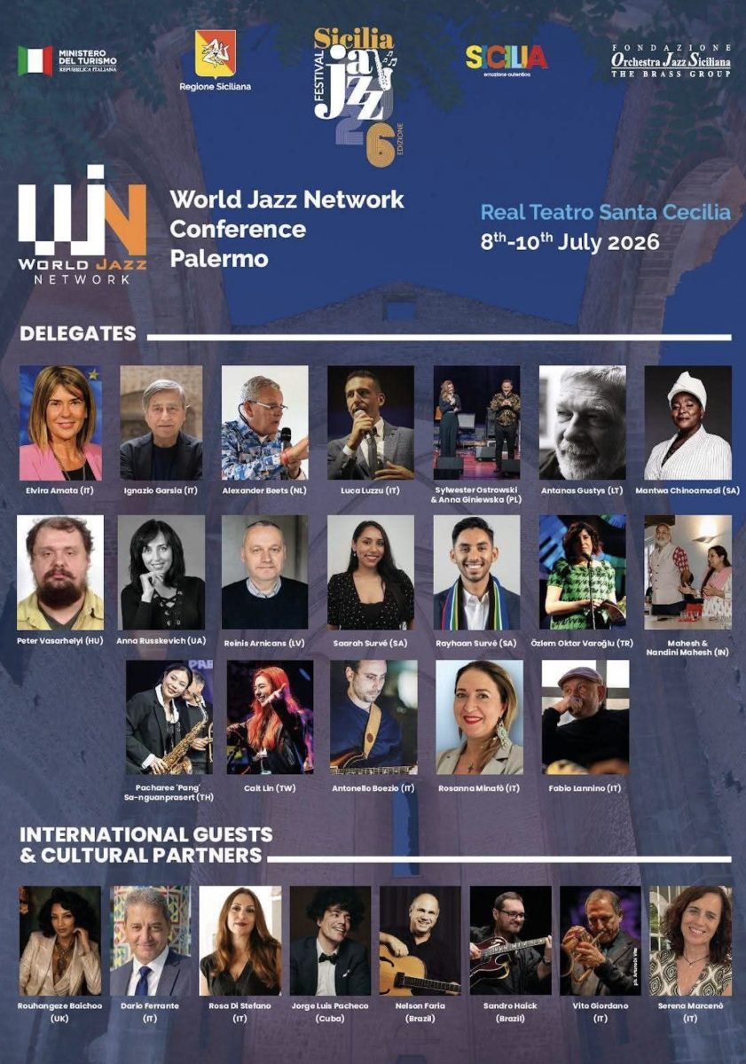 La Sicilia capitale del jazz internazionale con la Conferenza Annuale del World Jazz Network La Sicilia capitale del jazz internazionale con la Conferenza Annuale del World Jazz Network