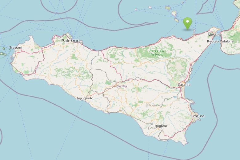 Terremoto al largo di Messina, scossa di magnitudo 3.2