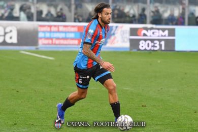 Catania, ufficiale: Tiago Casasola ceduto all’Union Brescia